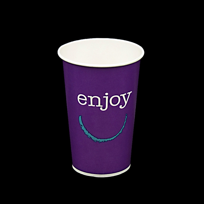 HH.ENJOY 16 OZ KARTON BARDAK SOĞUK MOR